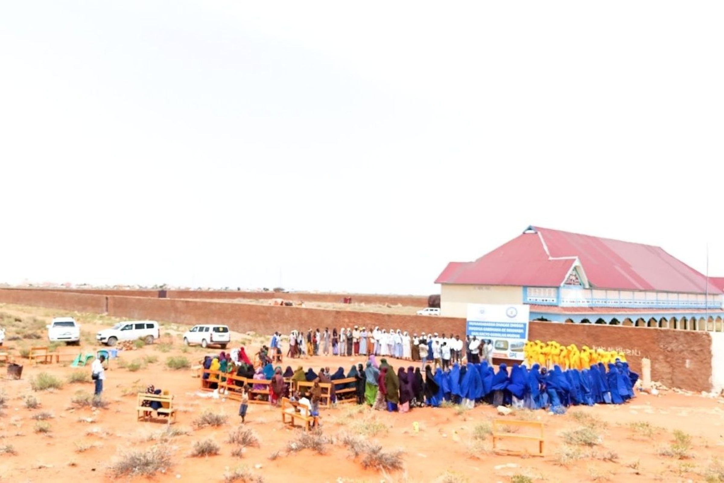 a new girls’ school in Galkacyo